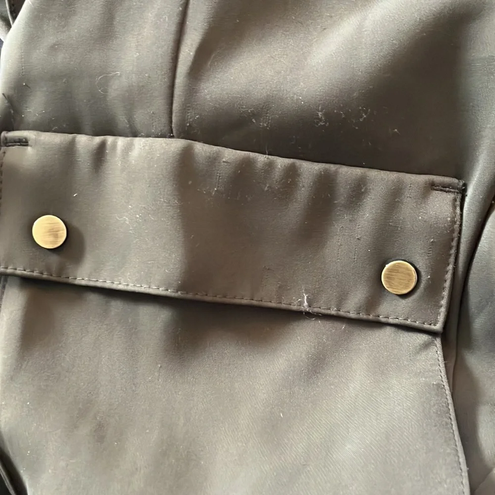 Olive Green Women's Cargo Pants - Picture 7 of 7